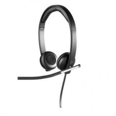 Logitech H650e USB Wired On-Ear Active Noise Cancelling Headset - UC Certified