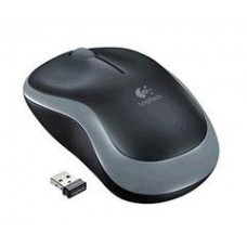 Logitech M185 WIRELESS MOUSE SWIFT GRAY, 1-year battery life, Nano-receiver,